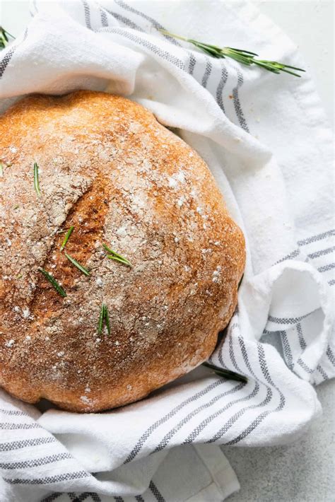 Vegan Garlic Rosemary Bread – Easy Rosemary Garlic Loaf | Chef Ani