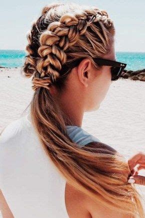 36 Braided Hairstyles for White Women | Easy beach hairstyles, Easy ...