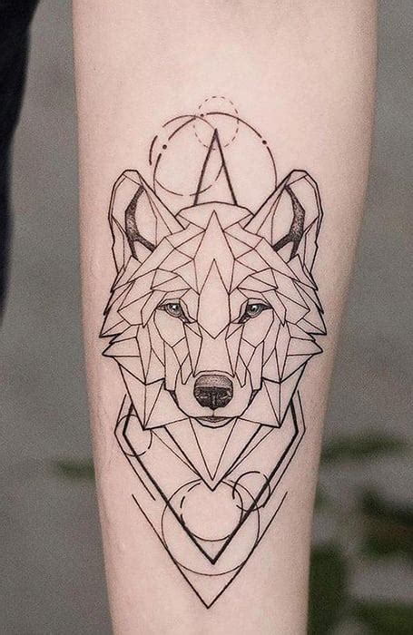 Aggregate 102+ about simple wolf tattoo unmissable - Billwildforcongress