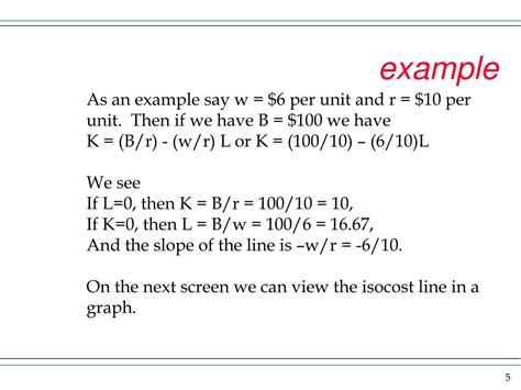 PPT - Isocost Lines PowerPoint Presentation, free download - ID:421381