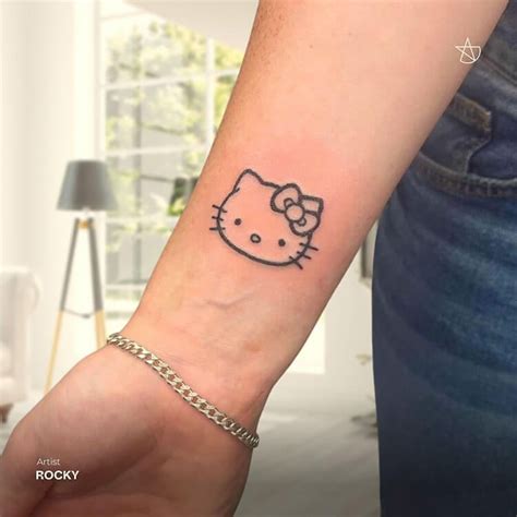 Hello kitty tattoo ideas photos