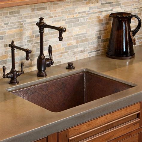 Hammered Copper Undermount Kitchen Sink – Things In The Kitchen