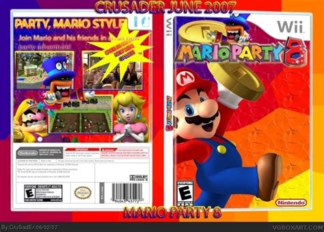 Mario Party 8 Wii Box Art Cover by CruSadEr