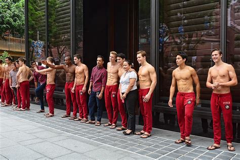 Hot! Hot! Hot! Shirtless Male Models at Abercrombie & Fitch Singapore ...