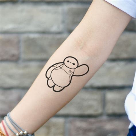 Baymax Temporary Tattoo Sticker - OhMyTat