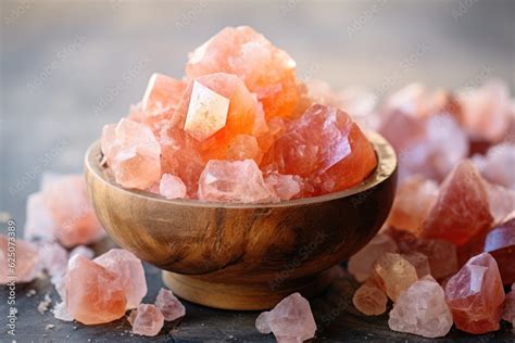 Himalayan Salt. Himalayan Salt Isolated in a Cozy Room. Salt. Natural ...