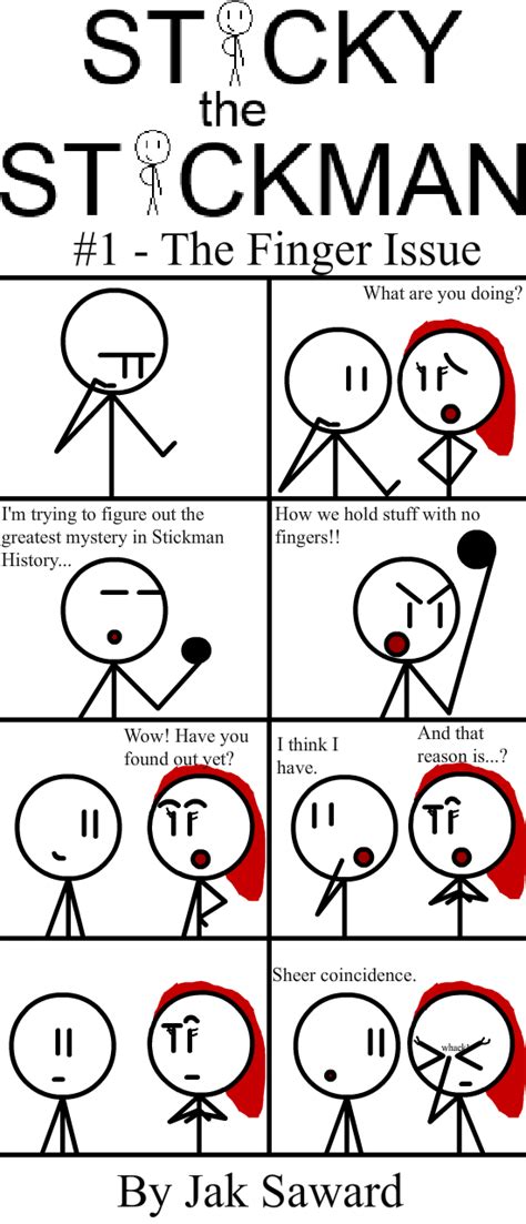 Sticky the Stickman Comics #1 by Sonicyay2 on Newgrounds