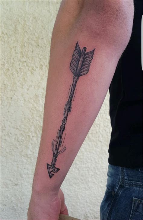 Improving Your Skills In Two Arrows Pointing Up Tattoo Meaning For A ...