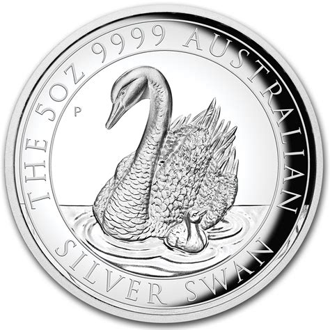 Silver Swan bullion coin transforms into a beautiful limited, five ...