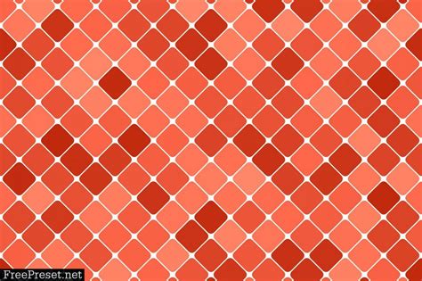 Red Seamless Square Pattern 3932363