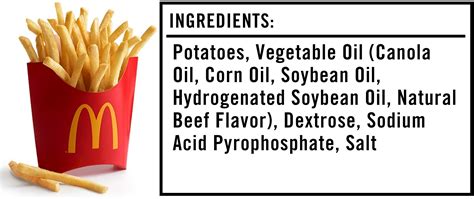 Ingredients in McDonald's Fries: What Makes Them So Addictive?