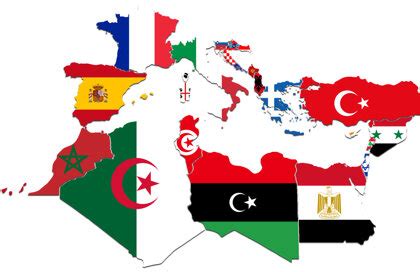 The 22 Courtesy Flags of the Mediterranean Sea