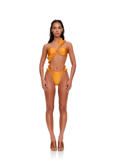 ANDREA IYAMAH MULAN BIKINI - SUNSET GOLD – Andrea Iyamah