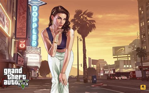 Gta 5 Loading Girl Wallpaper,HD Games Wallpapers,4k Wallpapers,Images ...