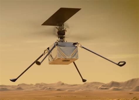 NASA Ingenuity Mars Helicopter Prepares for First Flight - SpaceRef