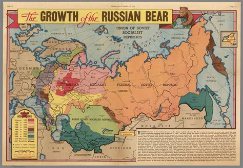 Russia Map Through History - Gretna Hildegaard