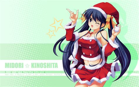 Anime Christmas Girl Chibi