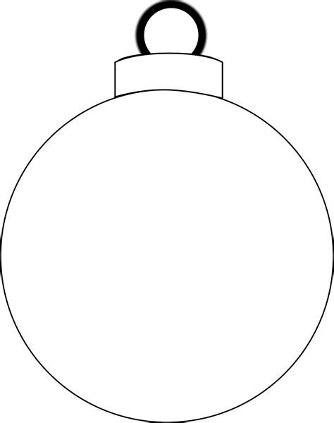 Black And White Christmas Ornaments Clipart | Free download on ClipArtMag