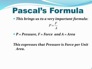 Pascals law | PPT