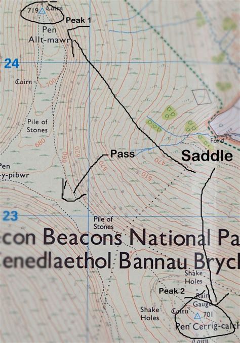 Map Reading – Common Terrain Features In A Topographic Map