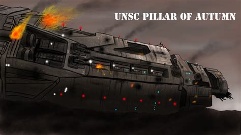 Halcyon-class light cruiser Pillar of Autumn by Admiral-Kevin on deviantART