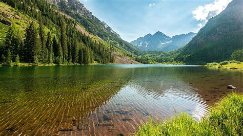 HD wallpaper: high resolution mountain lake | Wallpaper Flare