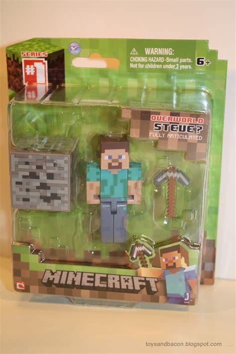 Toys and Bacon: Minecraft Action Figures - A review...?