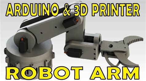 personalità Scala tubo arduino robot arm 3d print andando a decidere ...