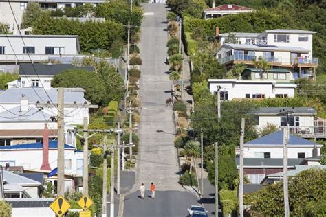 Baldwin Street New Zealand — Steepest Street In the World