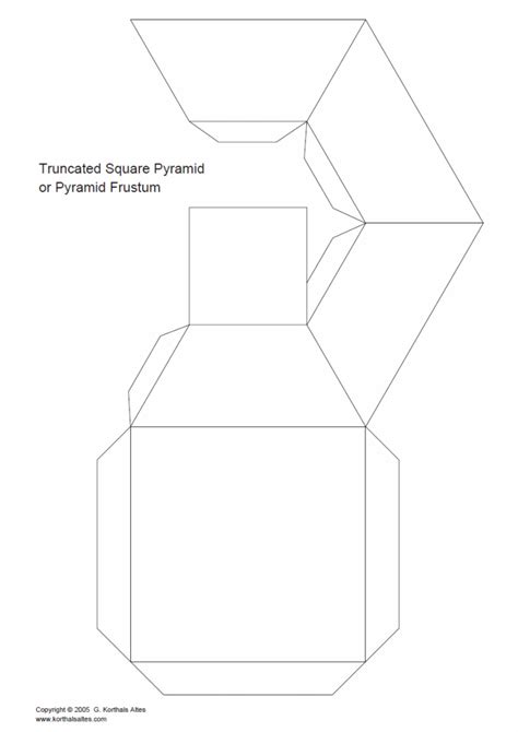 How To Make A Triangular Pyramid Out Of Paper - Origami