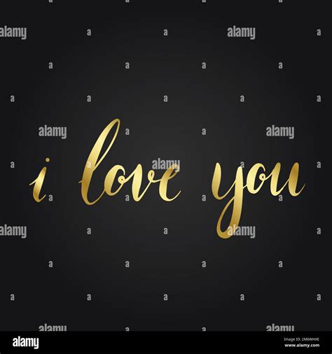 I love you typography style vector Stock Vector Image & Art - Alamy