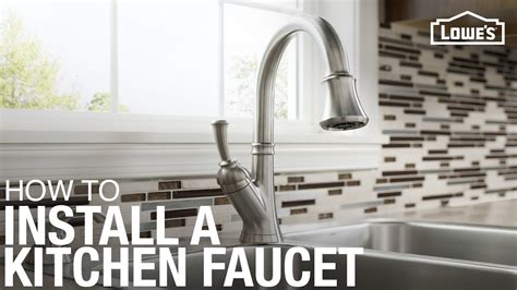 Two Handle Kitchen Faucet Installation | Dandk Organizer