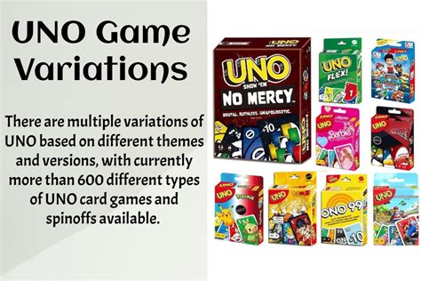 The UNO Game Variations (Mostly Played UNO Variations)