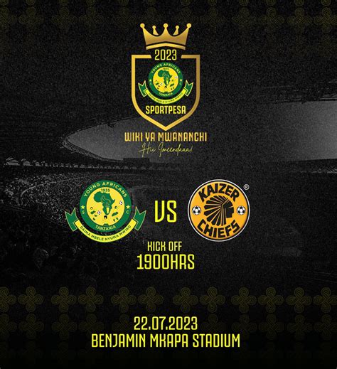 Matokeo Yanga vs Kaizer Chiefs Leo 22/7/2023 Yanga Day - Ligi Kuu Tanzania