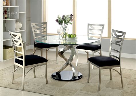 48" Mueller Modern Dining Table and Chair Set