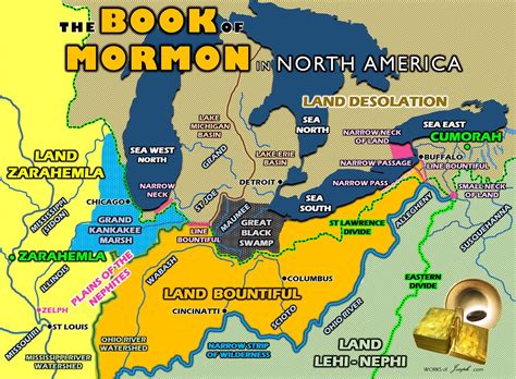 Book of Mormon in North America Maps | Book of Mormon Evidence