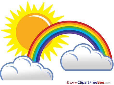 Rainbow Clipart Image | Free download on ClipArtMag