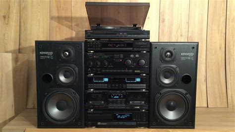 KENWOOD ROXY Hi Fi Stereo 1989 Midi System M-93 with remote controlled ...