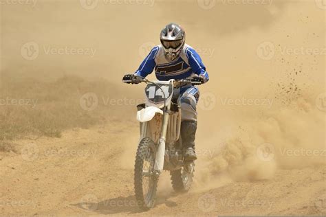 Motocross bike race 11586066 Stock Photo at Vecteezy