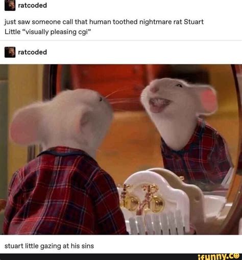 I hate stuart little - ressign