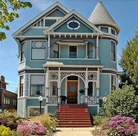 Can I please live here? | Victorian house colors, Victorian homes ...