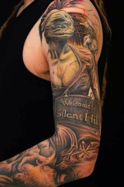 Silent Hill tattoo | Horror tattoo, Www tattoo, Sleeve tattoos