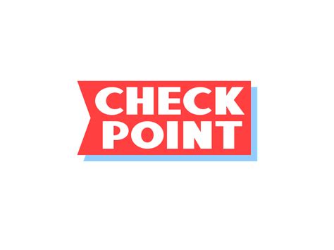 Checkpoint Logo - LogoDix