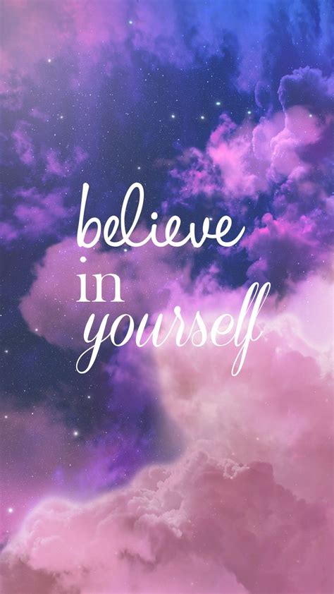 🔥 Free Download Believe In Yourself Motivational Quotes Wallpaper ...