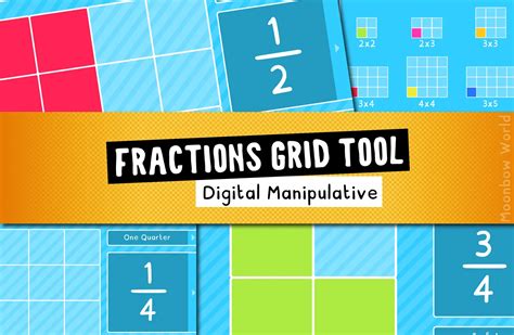 Interactive Fractions Grid Tool - Moonbow World