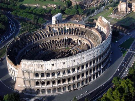 Colosseum Aerial Views - Colosseum Rome Tickets