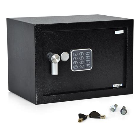 SereneLife Compact Electronic Security Safe with Key Lock & Reviews ...