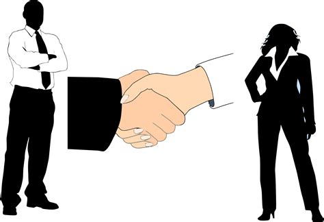 business handshakes - Clip Art Library