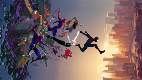 Swinging Through Dimensions Spider Man Across The Spider Verse 4k ...