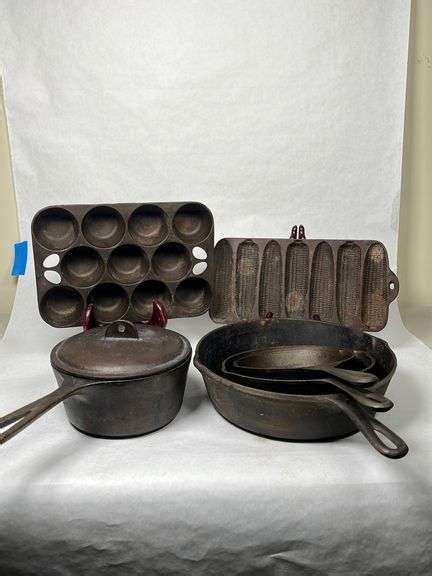 Cast Iron Bakeware Lot - Bid Y'all Auction & Realty